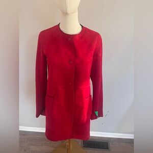 Zara Vibrant Red Jacket